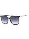 Hugo Boss Rectangular Design Sunglasses For Women In Blue