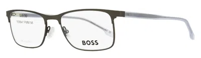 Hugo Boss Rectangular-frame Glasses In Black