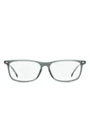 Hugo Boss Rectangular-frame Glasses In Grau