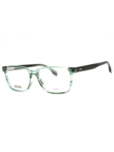 Hugo Boss Rectangular Men's Eyeglasses - Boss 1517 Style In White