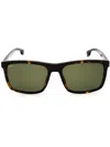 Hugo Boss Rectangular Men's Sunglasses 1036/s In Green