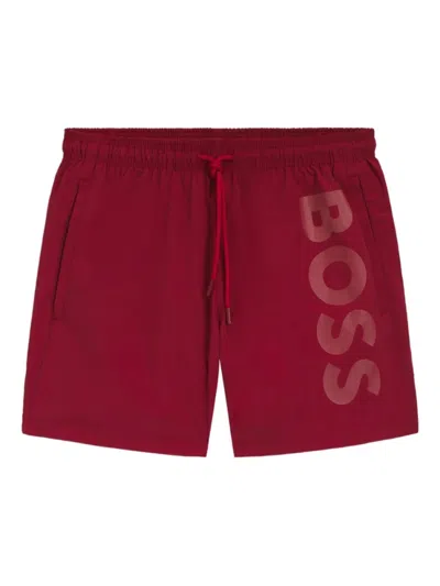 Hugo Boss Red Logo Shorts