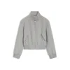 Hugo Boss Regular-fit Blazer In Stretch Twill In Gray