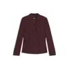Hugo Boss Regular-fit Blazer In Virgin-wool Twill In Brown