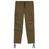 Hugo Boss Regular-fit Cargo Trousers In Ripstop Cotton In Brown