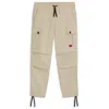 Hugo Boss Regular-fit Cargo Trousers In Ripstop Cotton In Neutral