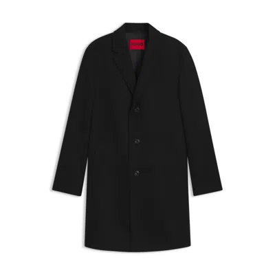 HUGO BOSS REGULAR-FIT COAT IN A WOOL BLEND