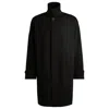 HUGO BOSS REGULAR-FIT COAT IN WATER-REPELLENT FABRIC