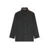Hugo Boss Regular-fit Coat With Inner Layer In Gray