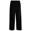 Hugo Boss Regular-fit High-waisted Trousers In Wool In Black