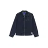 Hugo Boss Regular-fit Jacket In Blue Denim In Blue