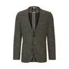 HUGO BOSS REGULAR-FIT JACKET IN MICRO-PATTERNED STRETCH JERSEY