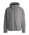 Hugo Boss Regular-fit Jacket In Performance-stretch Material In Gray