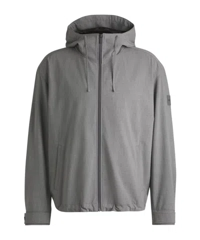 HUGO BOSS REGULAR-FIT JACKET IN PERFORMANCE-STRETCH MATERIAL