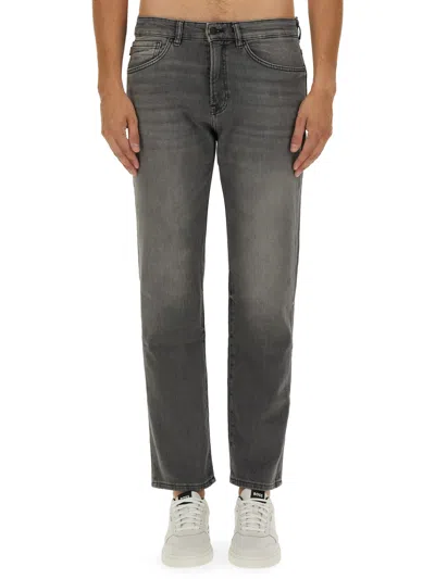 Hugo Boss Slim Fit Jeans In Grey