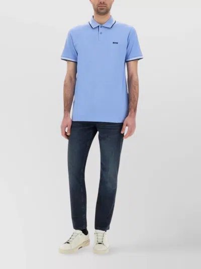 Hugo Boss Regular Fit Jeans Maine In Blue