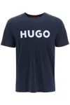 Hugo Boss Hugo Dulivio Crew Neck Short Sleeve T Shirt Navy In Dark Blue (blue)