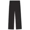 Hugo Boss Regular-fit Pants With Wide Leg In Stretch Fabric In Black