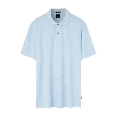 Hugo Boss Regular-fit Polo Shirt In Blue