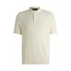 Hugo Boss Boss Cotton Polo In White