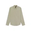 Hugo Boss Regular-fit Shirt In Cotton Poplin In Gray
