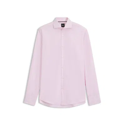 HUGO BOSS REGULAR-FIT SHIRT IN WRINKLE-RESISTANT OXFORD COTTON