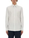 Hugo Boss Regular Fit Shirt With Long Sleeves In White