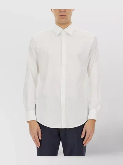 Hugo Boss Regular Fit Shirt With Long Sleeves In Blue