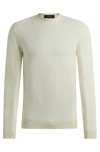 Hugo Boss Boss Cashmere Sweater In White