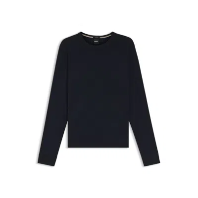 HUGO BOSS REGULAR-FIT SWEATER WITH FUNNEL NECK IN PURE CASHMERE
