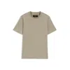 Hugo Boss Regular-fit T-shirt In Mercerized Cotton In Neutral