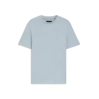 Hugo Boss Regular-fit T-shirt In Mercerized Cotton In Blue