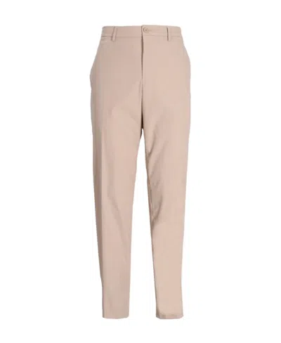 Hugo Boss Regular-fit Tapered Trousers In Nude