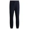 Hugo Boss Regular-fit Tracksuit Bottoms In Performance Fabric In Blue