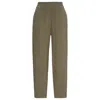 Hugo Boss Regular-fit Trousers With A Tapered Leg In Green