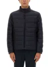 Hugo Boss Boss Regular Fit Water Repellent Jacket In Black