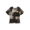 Hugo Boss Regular-fit Blouse With Modern Print In Multi