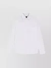 Hugo Boss Relaxed Fit Cotton Shirt Pocket In White