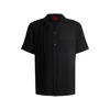 Hugo Boss Relaxed-fit Multi-occasional Shirt In Linen