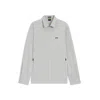 Hugo Boss Relaxed-fit Overshirt In Water-repellent Fabric In Gray