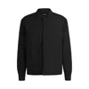 Hugo Boss Relaxed-fit Overshirt With Lightweight Padding In Black