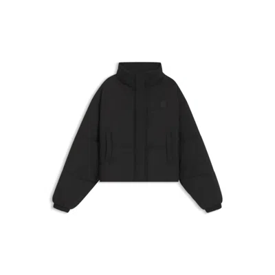 Hugo Boss Relaxed-fit Padded Jacket With Water-repellent Outer In Black
