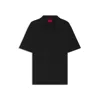 Hugo Boss Relaxed-fit Polo Shirt In Mercerized Stretch-cotton Piqué