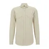 Hugo Boss Denim Shirt In Multi