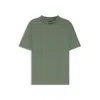 Hugo Boss Relaxed-fit Shirt In Stretch Cotton With Camp Collar In Green
