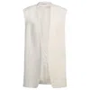 Hugo Boss Relaxed-fit Sleeveless Blazer In Italian Bouclé