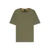Hugo Boss Regular-fit T-shirt In Cotton With Mouline Logo