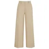 Hugo Boss Relaxed-fit Trousers In A Cotton Blend In Multi