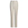 Hugo Boss Relaxed-fit Trousers In Melange Stretch Fabric In Multi