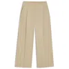 Hugo Boss Relaxed-fit Trousers In Stretch Cotton In Neutral